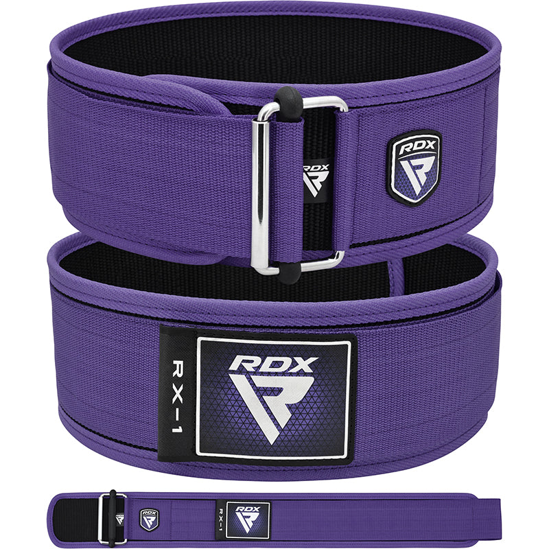 RDX RX1 4†Weight Lifting Belt For Women#color_purple