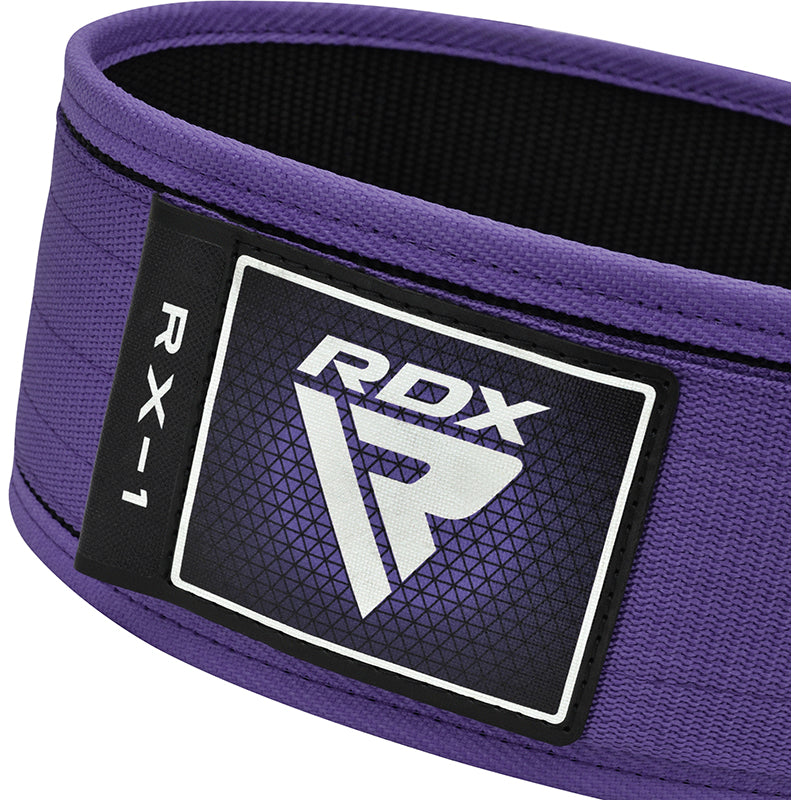RDX RX1 4†Weight Lifting Belt For Women#color_purple