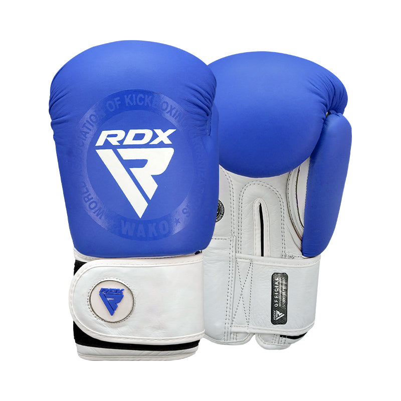 RDX T1 Luvas de boxe WAKO azul