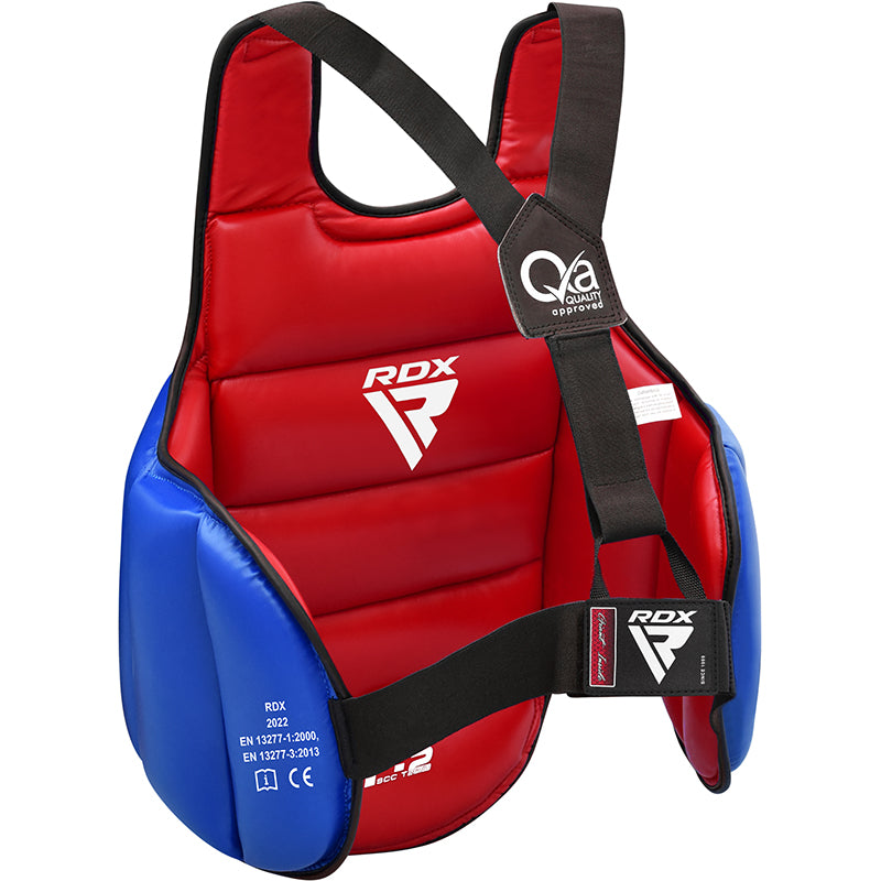 RDX T2 CE Protetor Corporal de Karatê Certificado Proteção do Tórax Acolchoado - RDX 70e9a00506