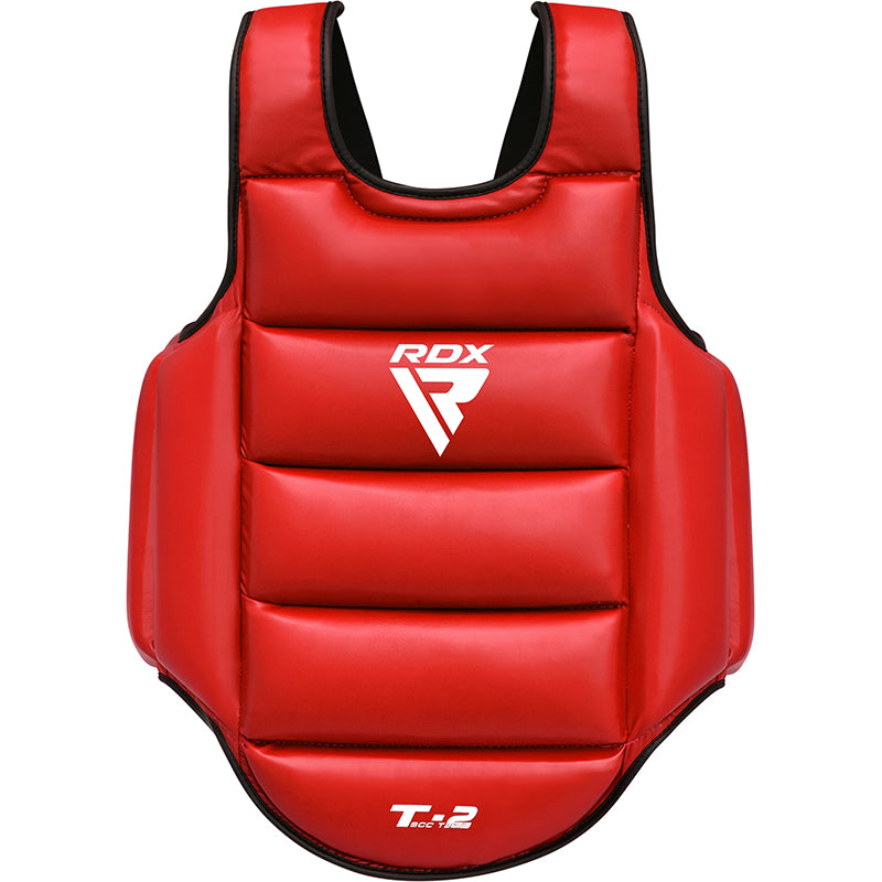 RDX T2 CE Protetor Corporal de Karatê Certificado Proteção do Tórax Acolchoado - RDX bf4dba5d6f