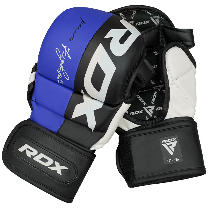 RDX T6 Treinando Luvas de MMA 7oz - RDX f53f961ead