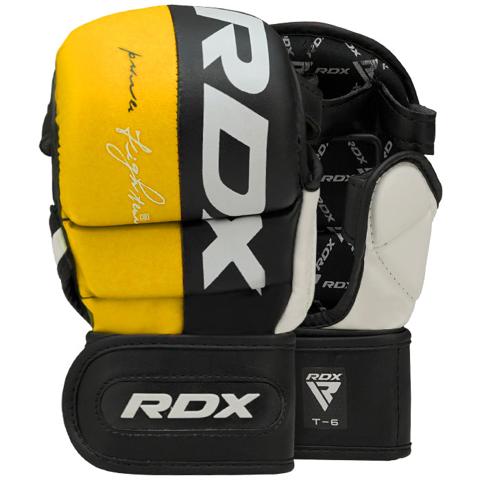 RDX T6 Treinando Luvas de MMA 7oz - RDX 9b442393cb