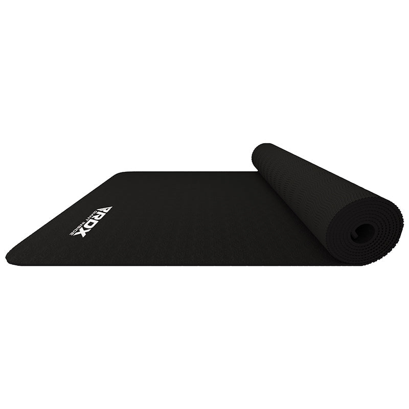 RDX YM 6mm 4-in-1 TPE Yoga Mat Set