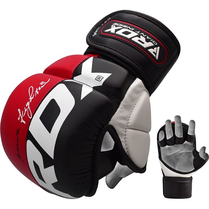 RDX T6 Treinando Luvas de MMA 7oz - RDX 0633920572