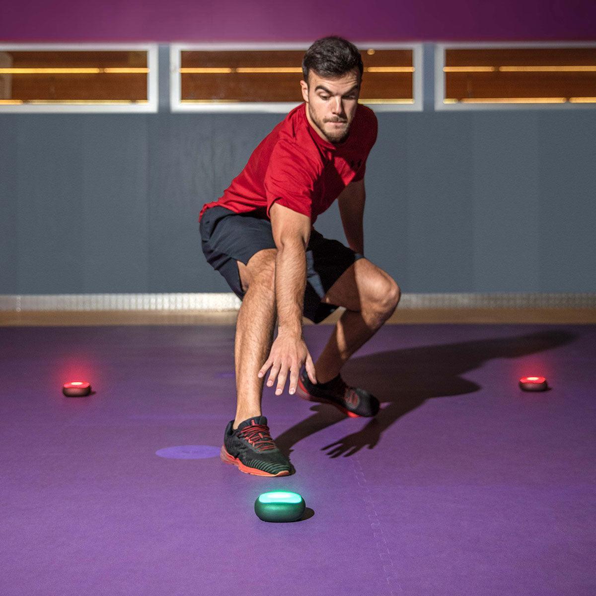 Boost agility training with reaction training lights from A-Champs