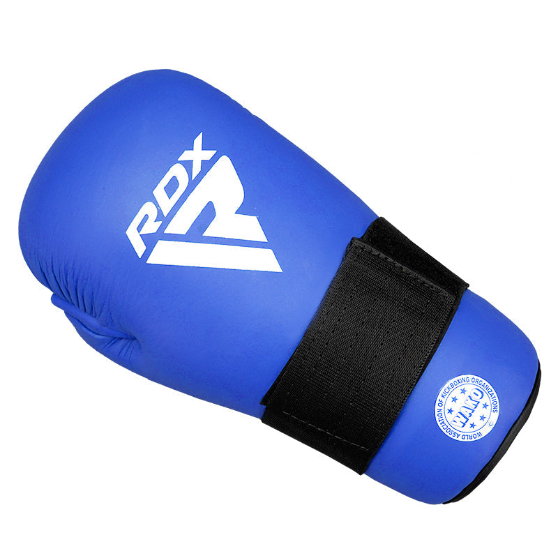RDX WAKO T1 Point Fighter Gloves#color_blue