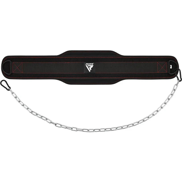 RDX T7 Elite Weight Training Dipping Belt with Chain