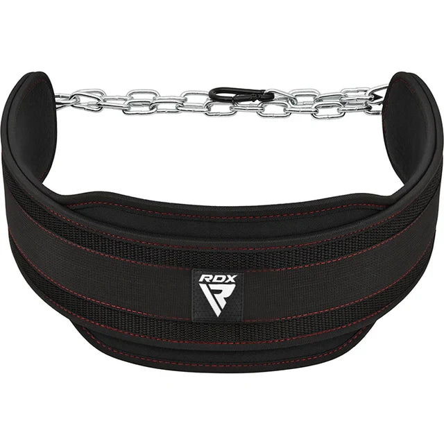 RDX T7 Elite Weight Training Dipping Belt with Chain