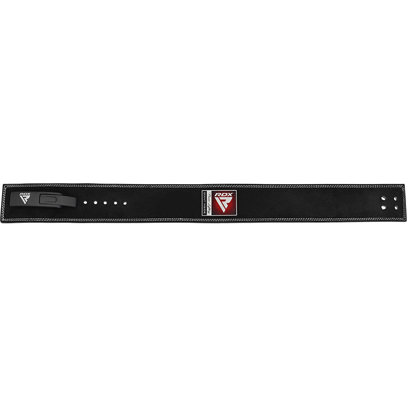 RDX 4 POLEGADAS IPL / USPA & WORLD POWERLIFTING CONGRESSO APROVADO POWERLIFTING LEATHER GYM BELT - RDX b2f8f9ed6f
