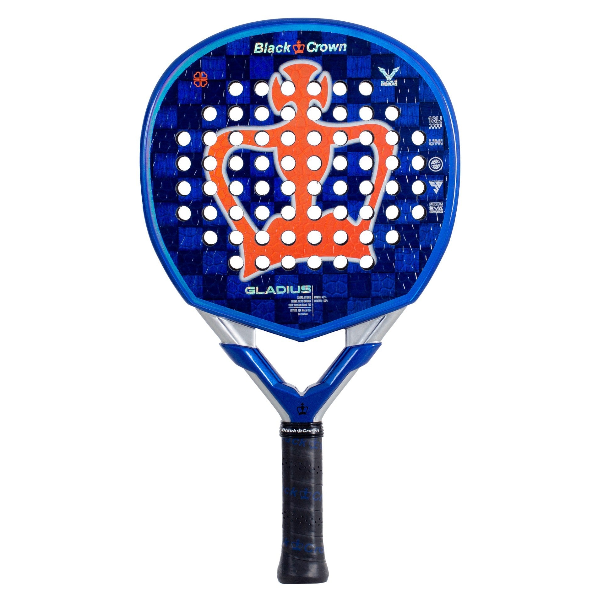 RAQUETTA DA PADEL BLACK CROWN GLADIUS