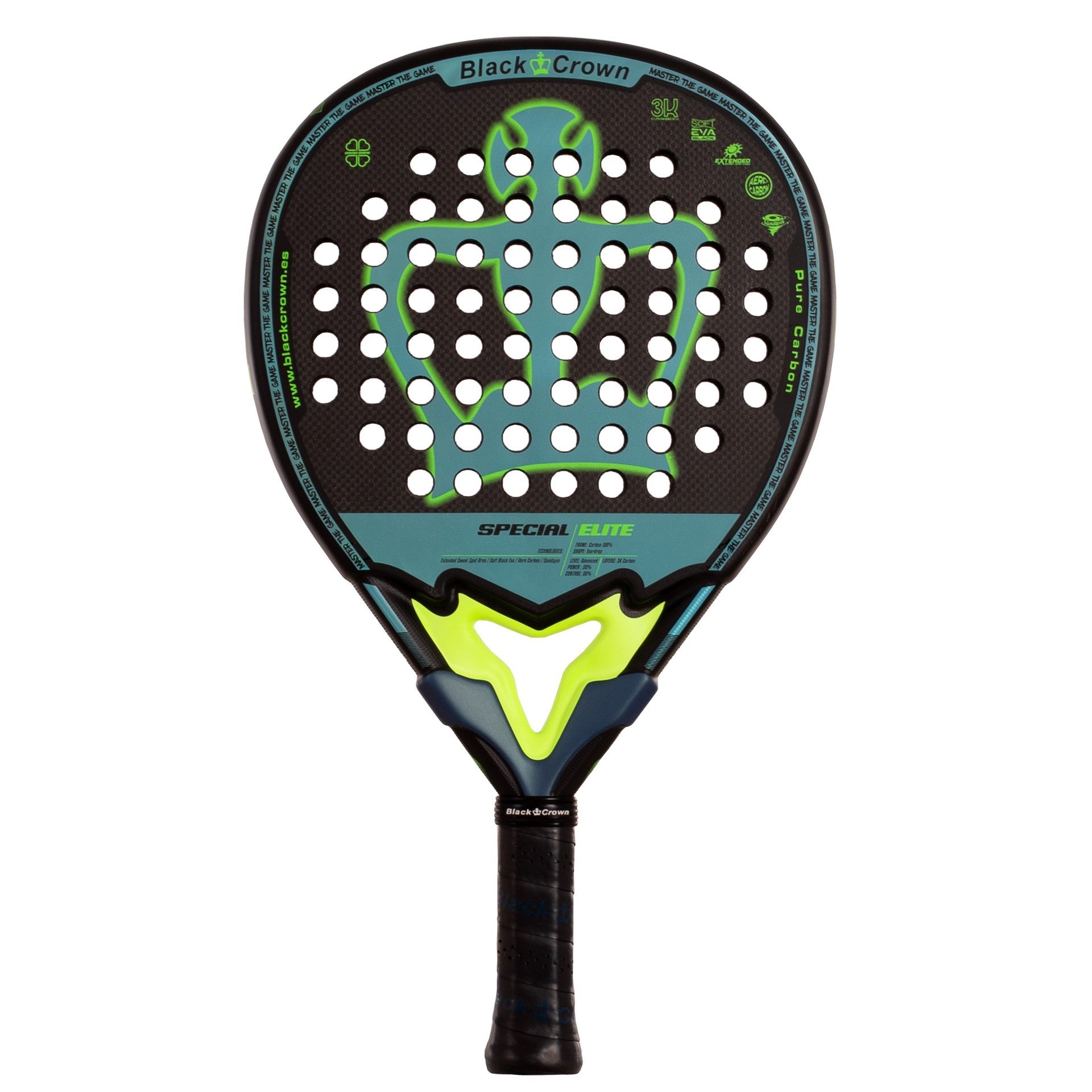 RAQUETTA DA PADEL BLACK CROWN SPECIAL ELITE