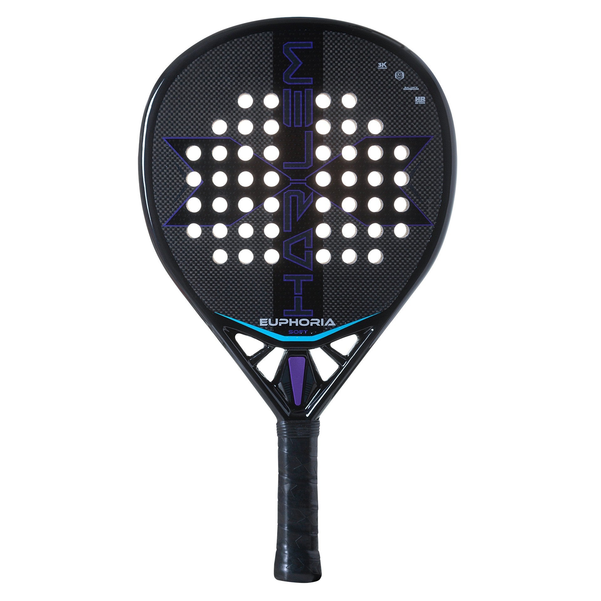 Raquete de padel HARLEM EUPHORIA SOFT 3K HP-223