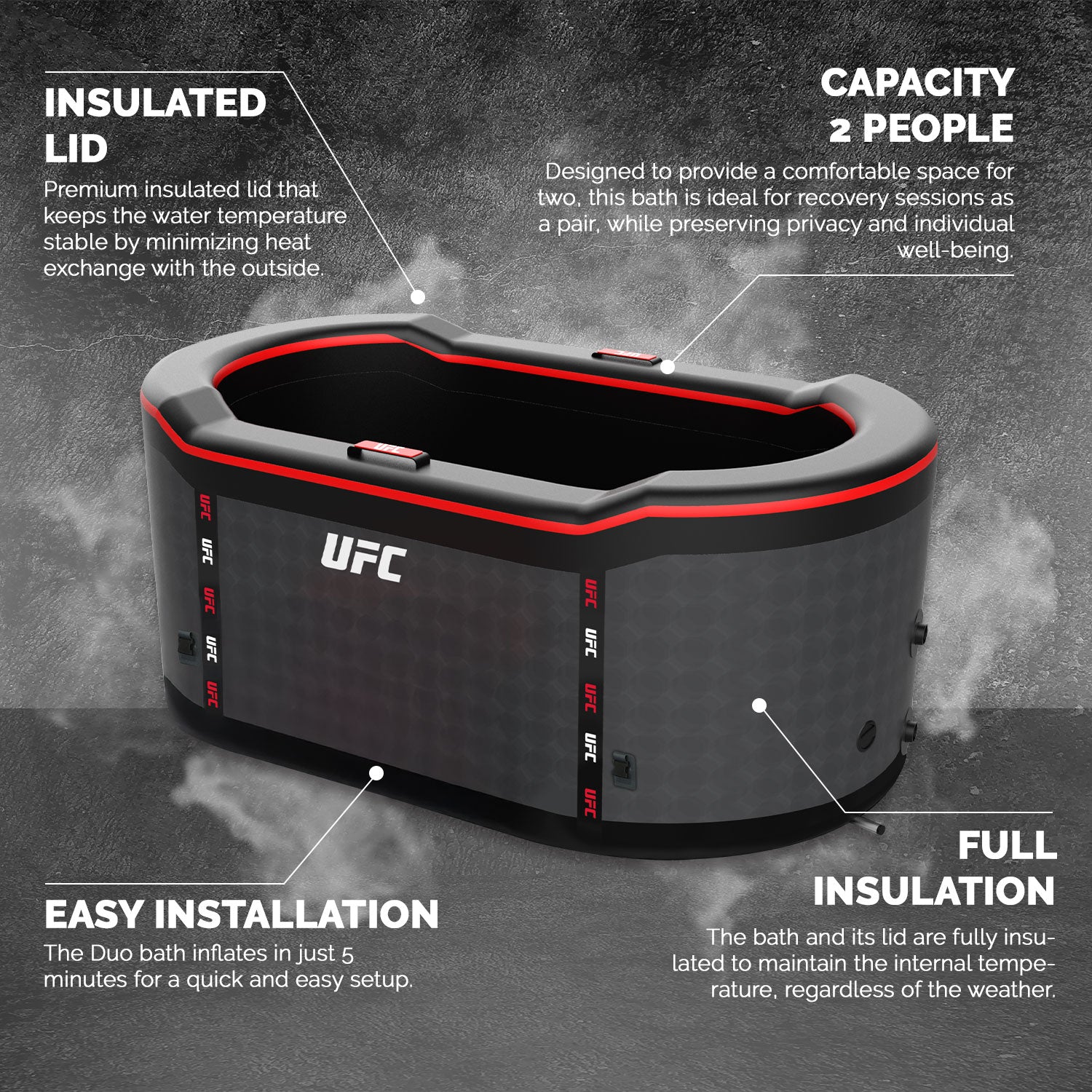 Netspa UFC IceBath Duo