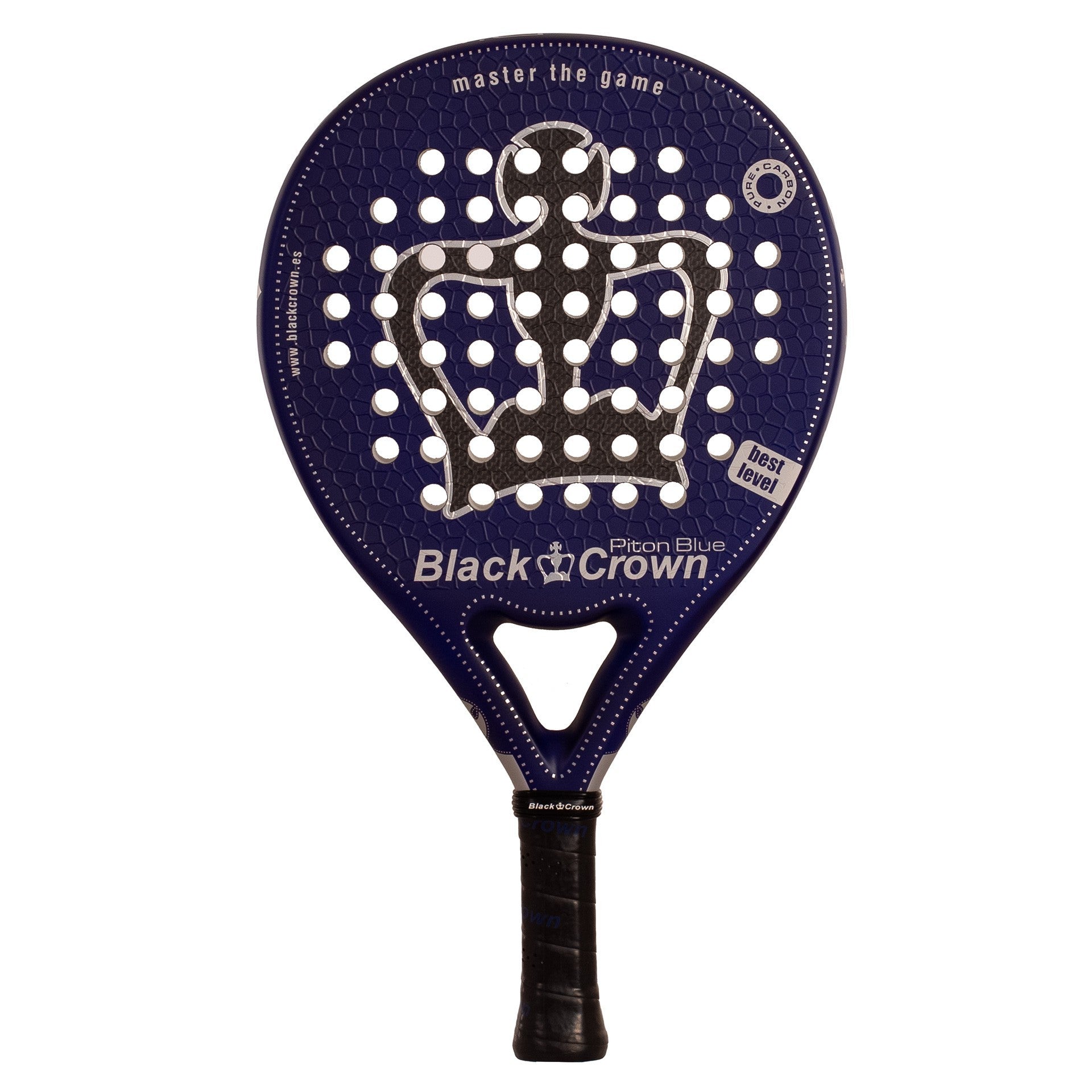 RAQUETE DE PADEL BLACK CROWN PITON AZUL