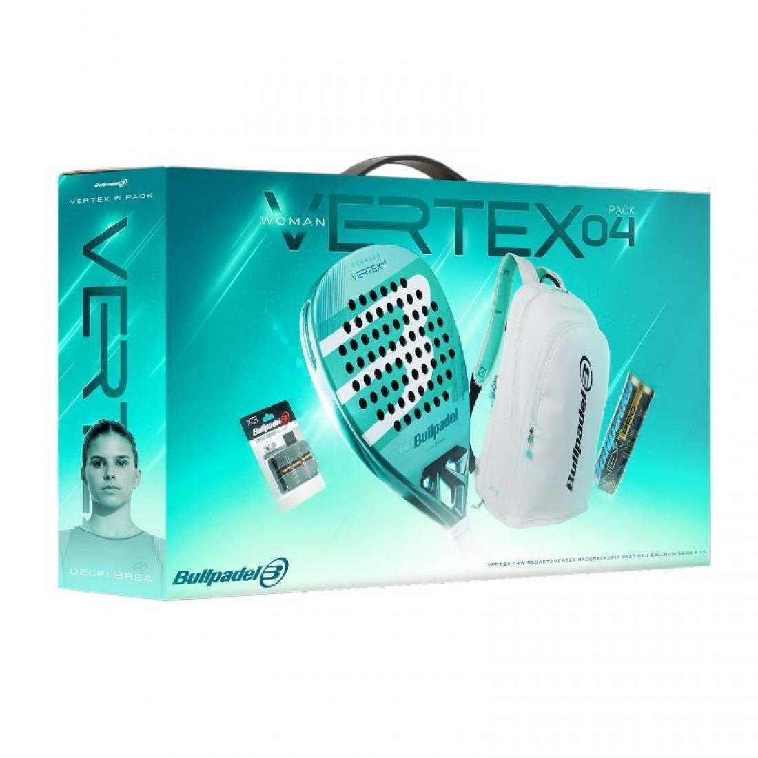 PACK BULLPADEL VERTEX 04 PRO LINE W 2026