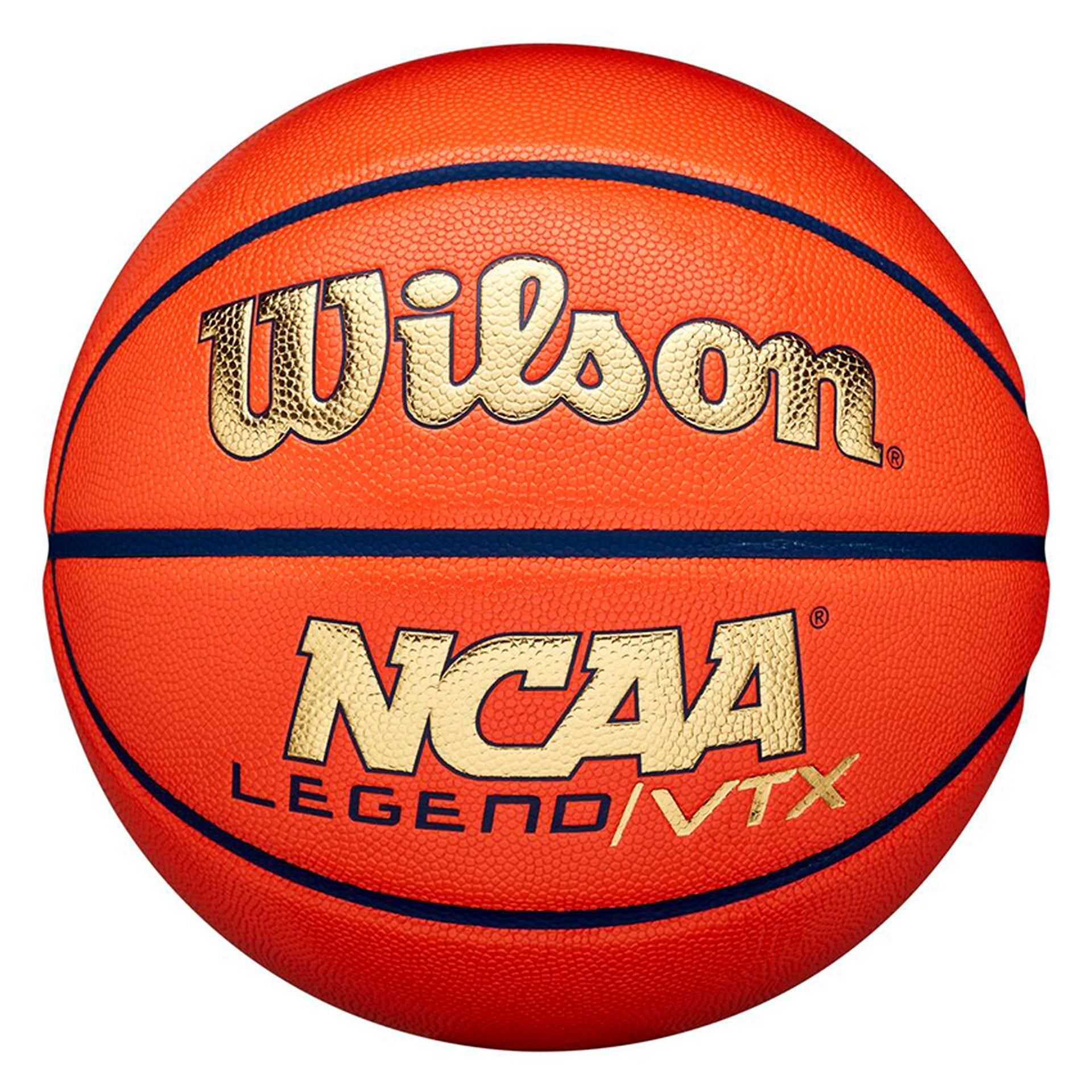 WILSON NCAA LEGEND VTX BALONCESTO BSKT NARANJA/ORO TALLA 7