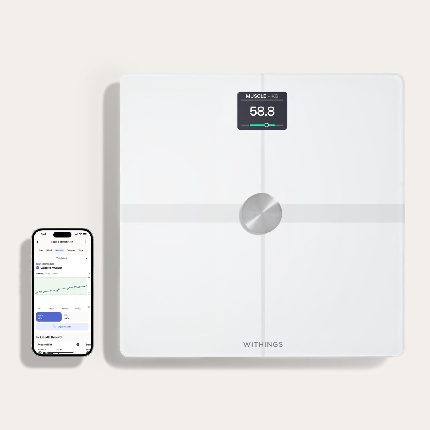 Bilancia Body Smart - White