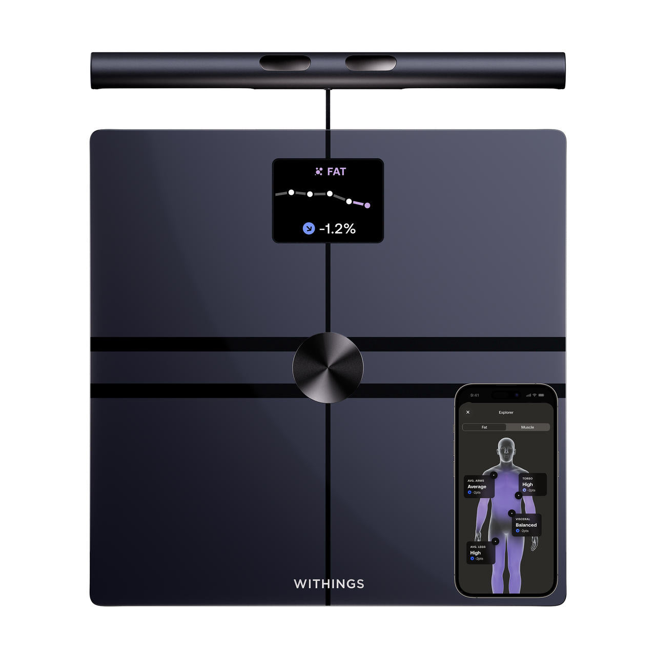 Withings - Balança BodyFit (Black)