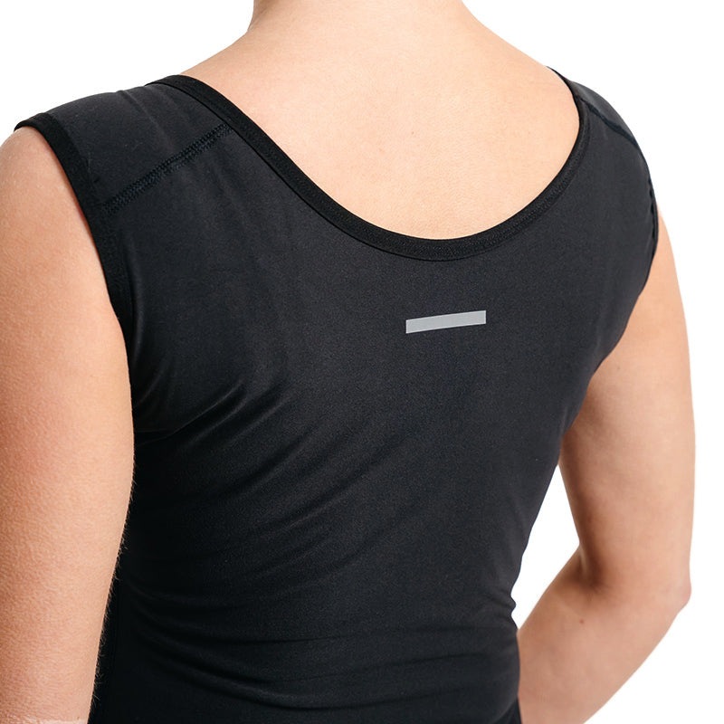 RDX W1 Women Sweat Vest Without Zipper#color_black