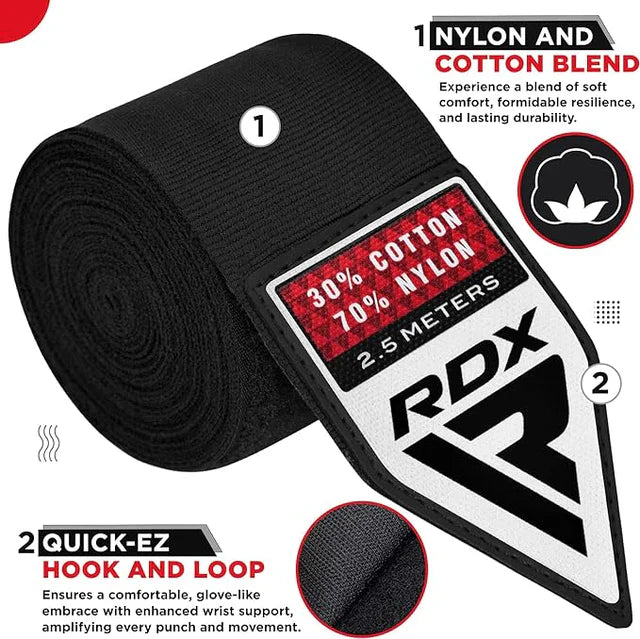 RDX Boxing - Bandas para as mãos 2,5 (crianças)