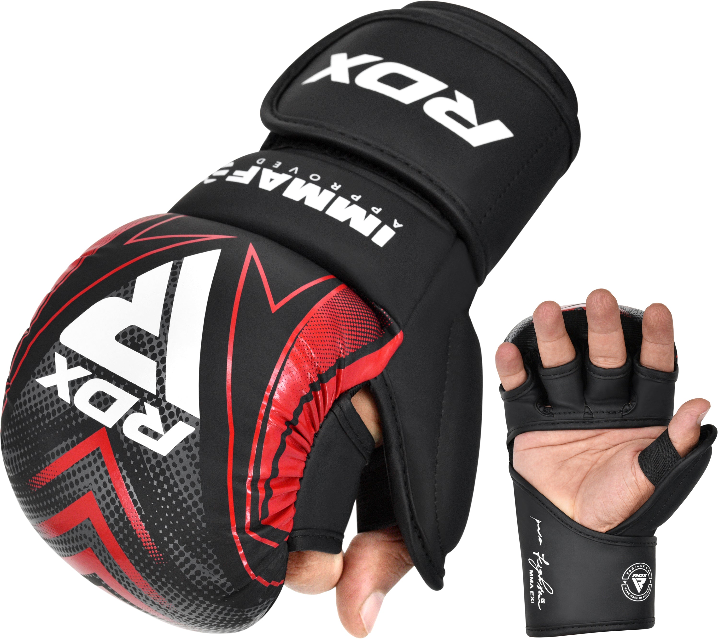 Luvas de Grappling de atirador aprovadas pela IMMAF da RDX - RDX e3c0a50a35