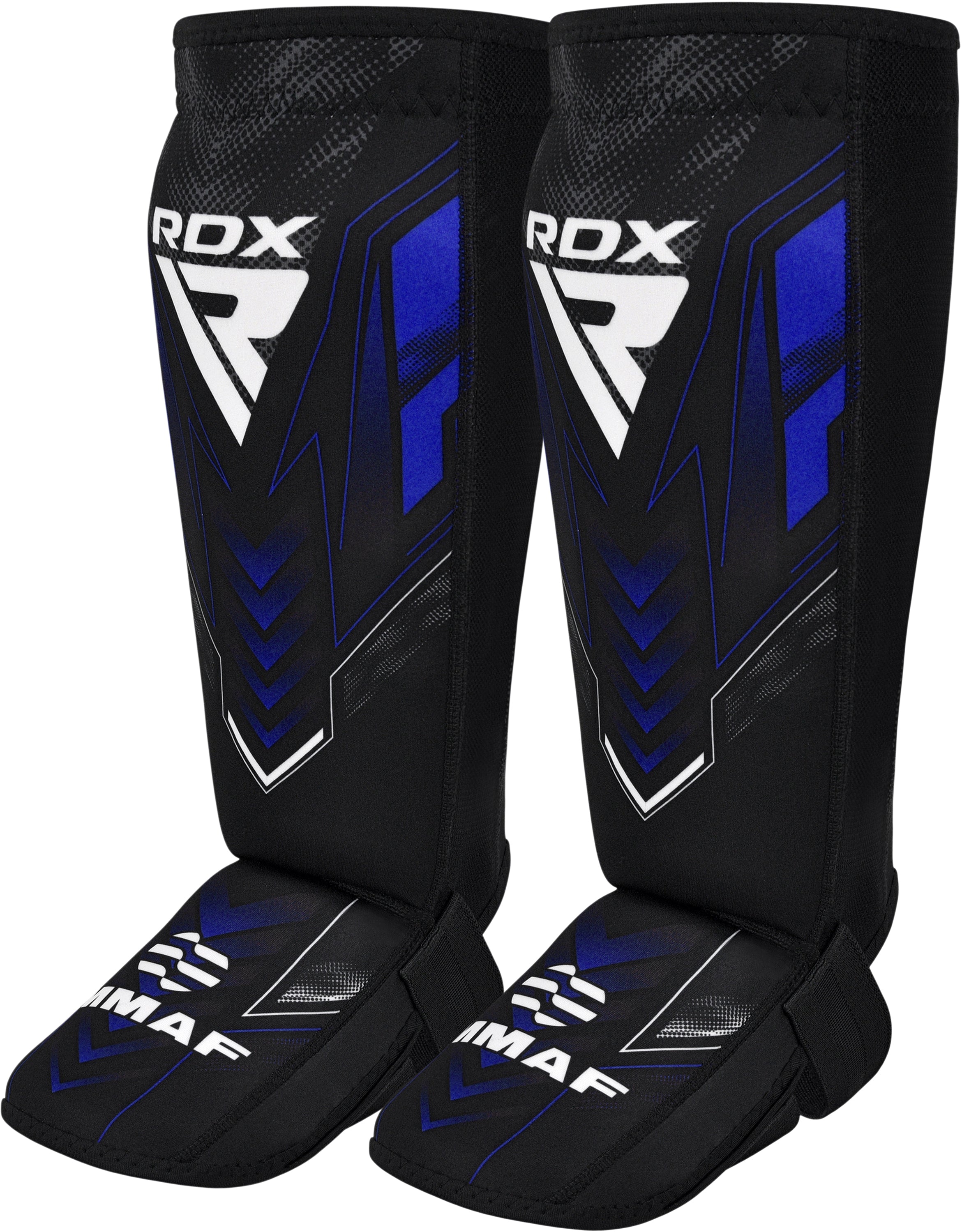 RDX Caneleiras de neoprene aprovadas pela IMMAF Azul - RDX 4c75daf46e