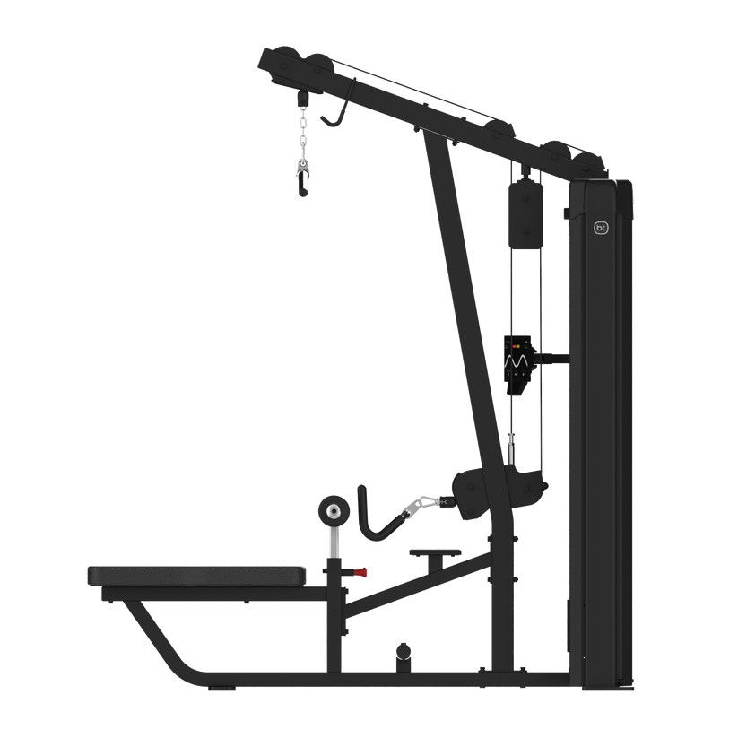 Polea alta/Remo bajo 106 kg con contador de repeticiones - Bodytone