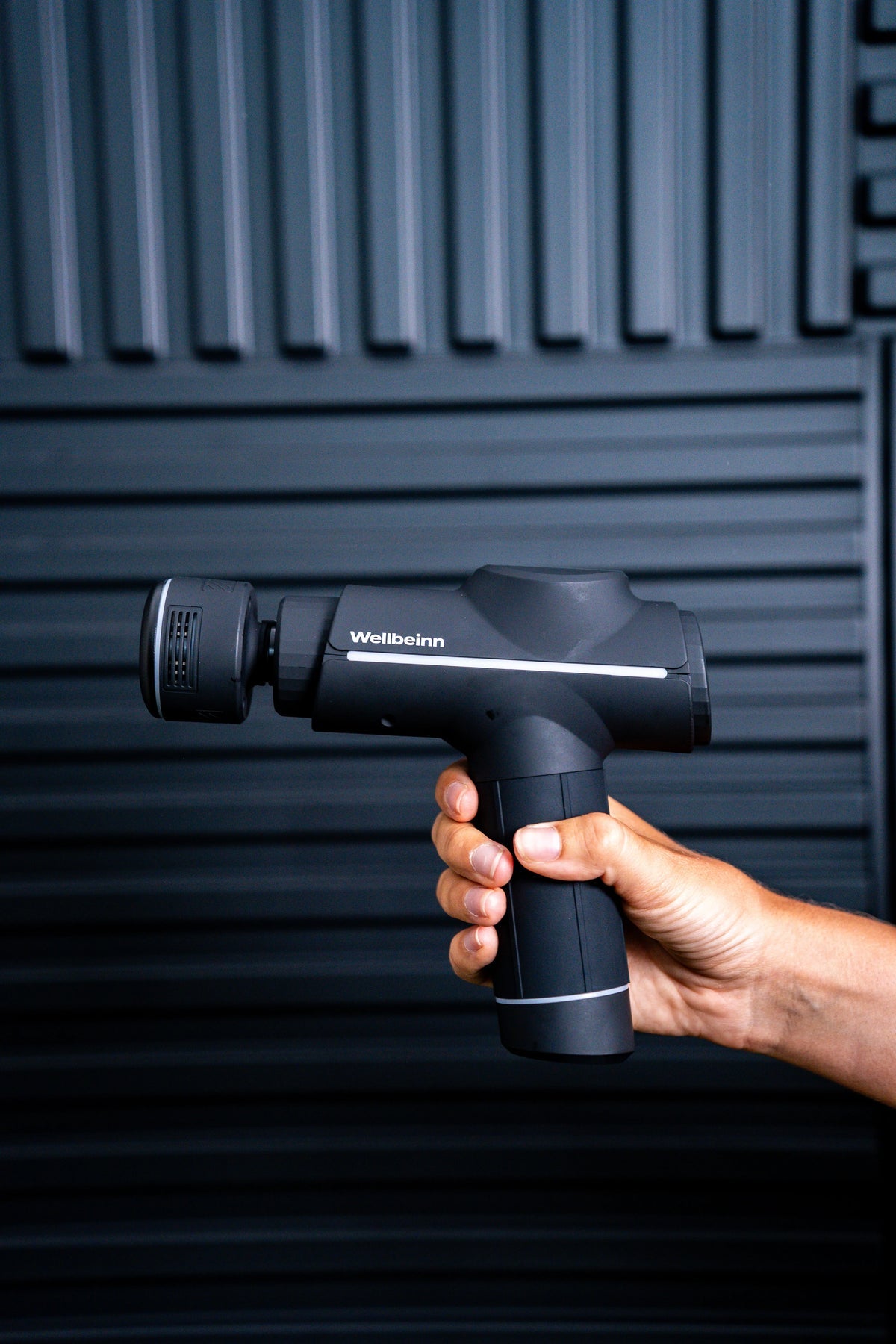 Pistola de Massagem Wellbeinn BE IN 02 | 3D Pro com Terapia de Frio e Calor