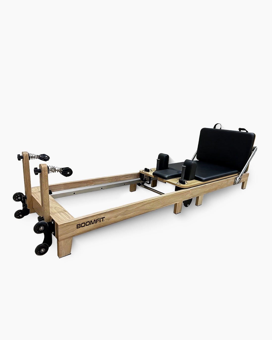 Klappbarer Pilates Reformer aus Eichenholz