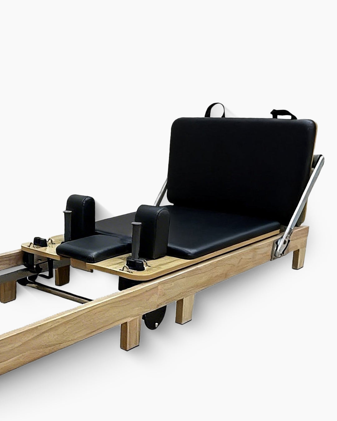 Klappbarer Pilates Reformer aus Eichenholz