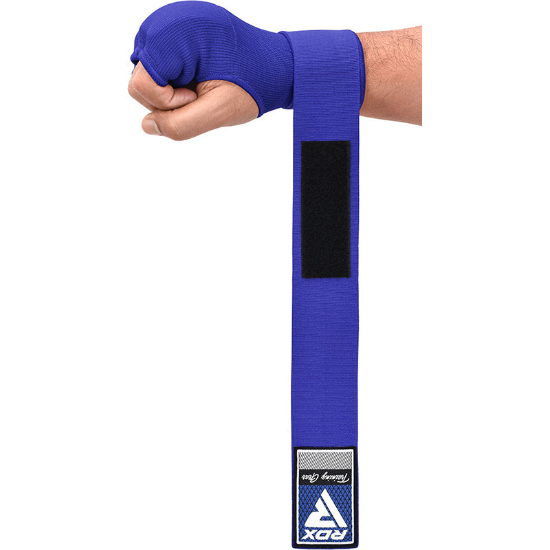 RDX IS Gel Padded Inner Gloves Hook & Loop Wrist Strap for Knuckle Protection OEKO-TEXÃ‚Â®Ã‚Â Standard 100 certified#color_blue