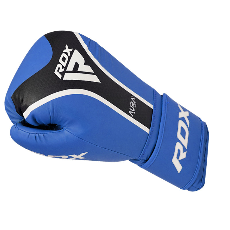 RDX BOXING GLOVES AURA PLUS T-17#color_blue