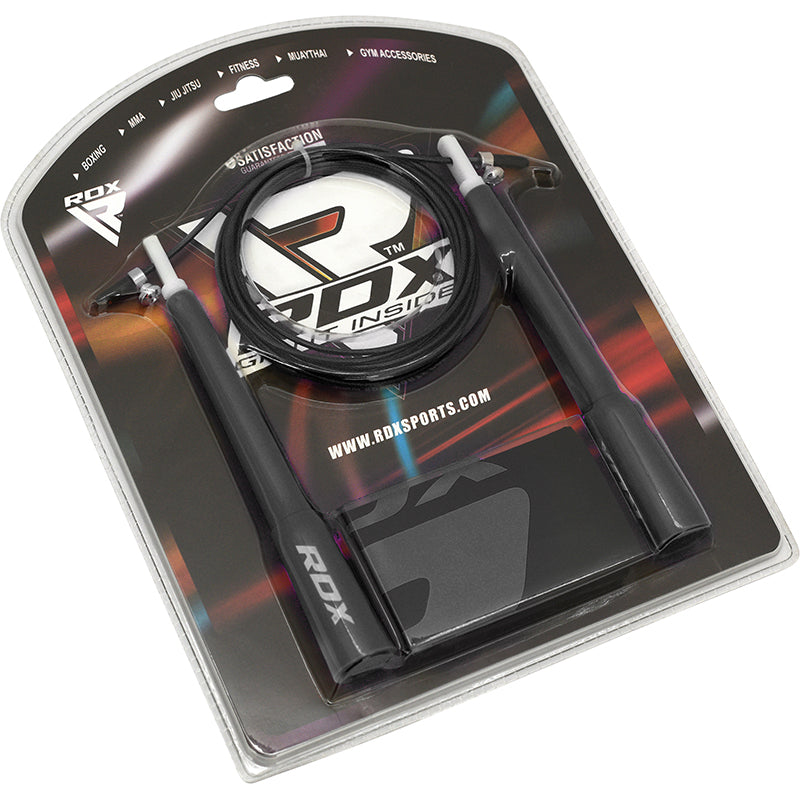 RDX C8 Adjustable Skipping Rope#color_black
