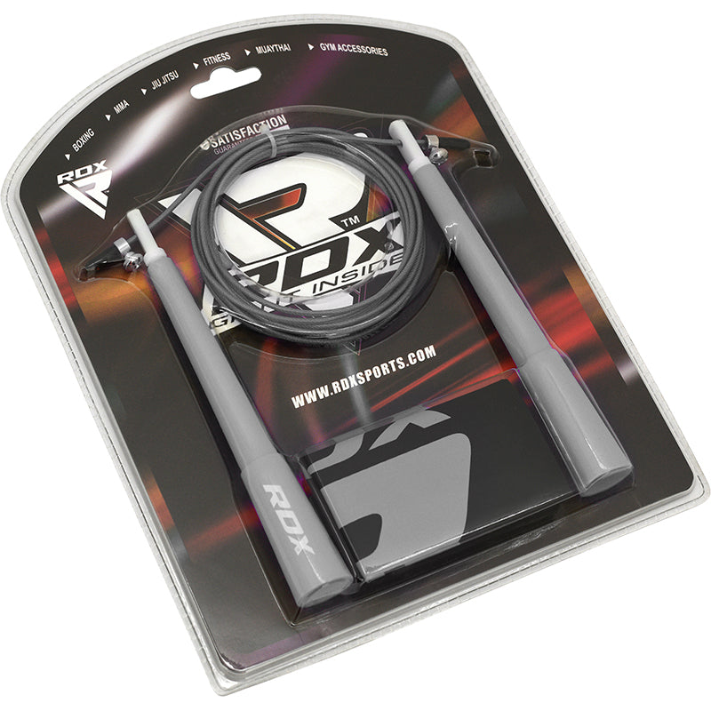 RDX C8 Adjustable Skipping Rope#color_grey