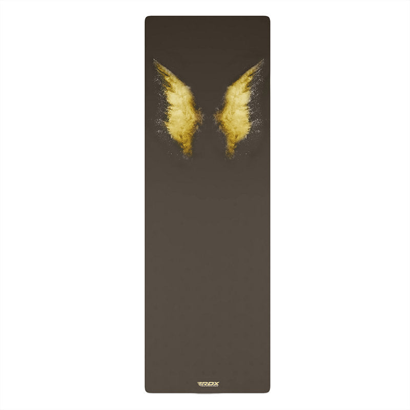 RDX D8 6mm 4-in-1 PU Rubber Yoga Mat Set
