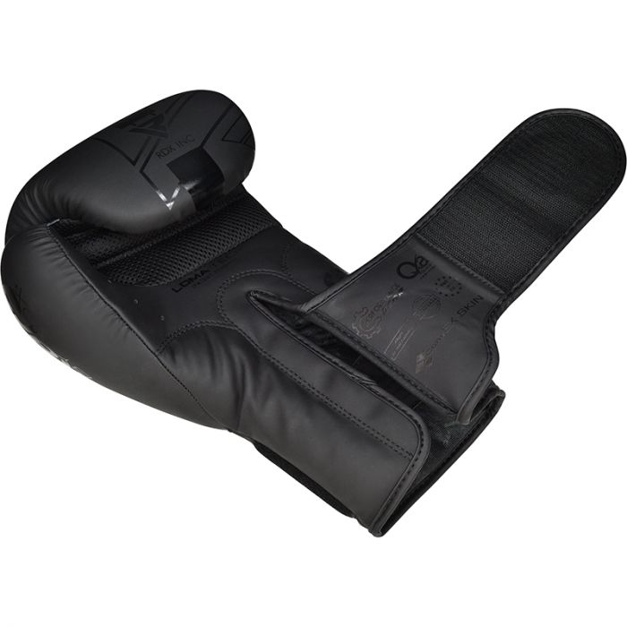 RDX F6 Kara Kids Boxing Gloves 6oz#color_black