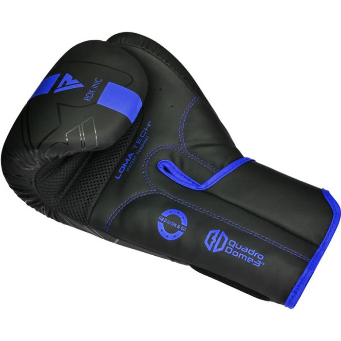 RDX F6 Kara Kids Boxing Gloves 6oz#color_blue