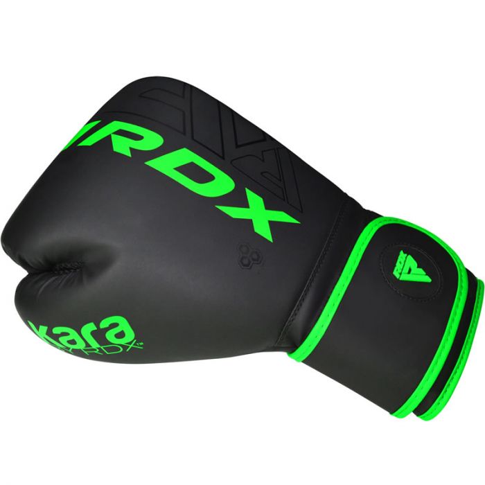 RDX F6 Kara Kids Boxing Gloves 6oz#color_green