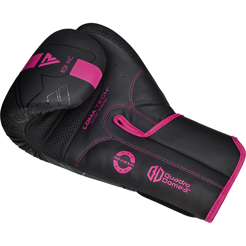 RDX F6 Kara Preto Luvas De Boxe - RDX 9ed28f6031