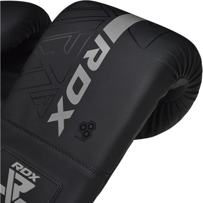 RDX F6 KARA 4ft/5ft Punch Bag & Bag Gloves#color_silver