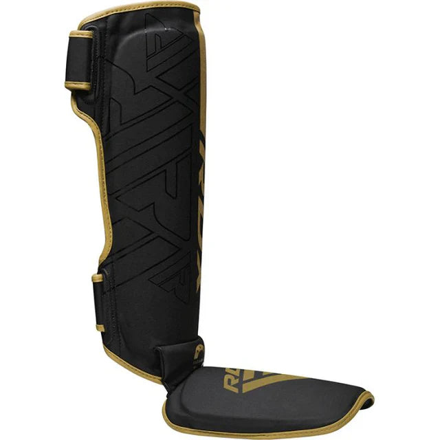 Protetores de canela e peito do pé RDX F6 MMA KARA