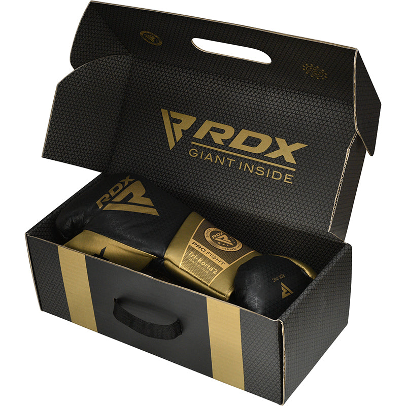 RDX K2 Mark Pro Fight Boxing Gloves#color_golden