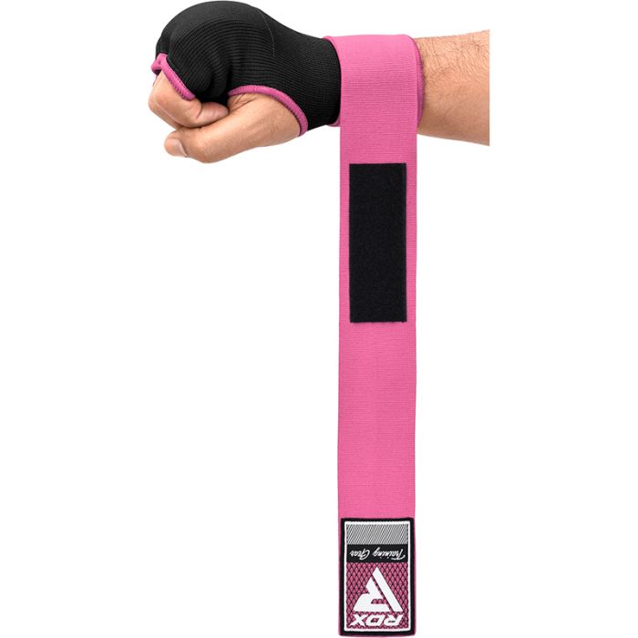 RDX IS Gel Padded Inner Gloves Hook & Loop Wrist Strap for Knuckle Protection OEKO-TEXÃ‚Â®Ã‚Â Standard 100 certified#color_pink