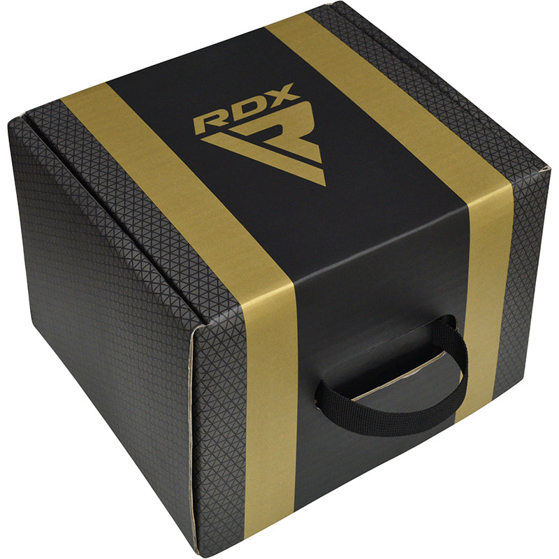 RDX L1 Mark Pro Cheek Boxing Training Head Guard#color_golden