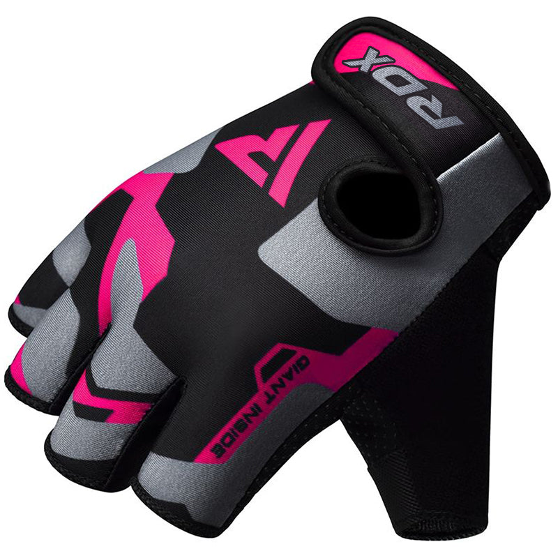 RDX F6 Rosa Mulheres Luvas de Musculação - RDX 317ce4d56d