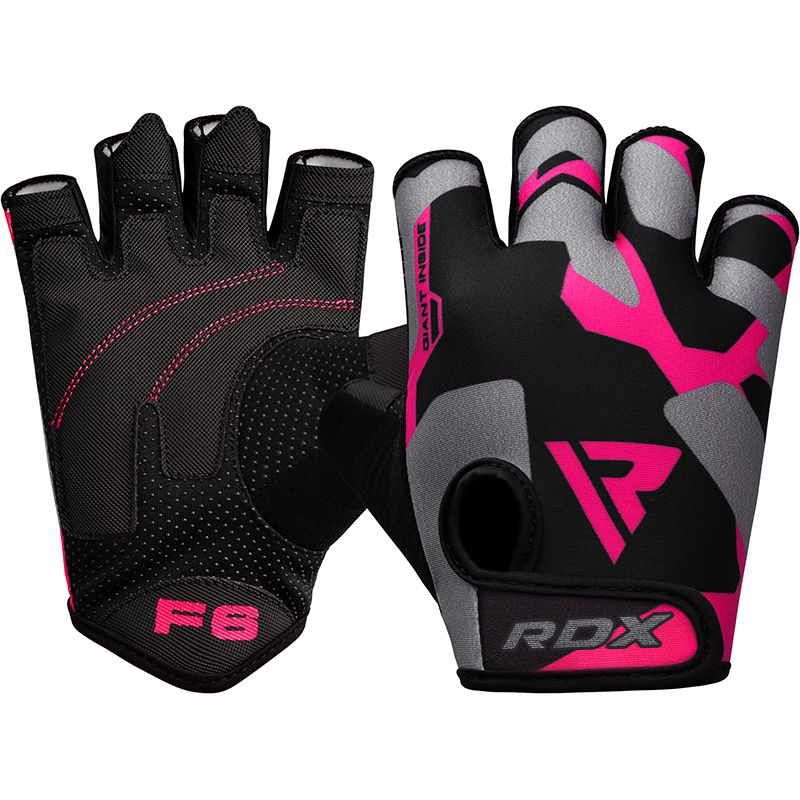 RDX F6 Rosa Mulheres Luvas de Musculação - RDX bb1e236585
