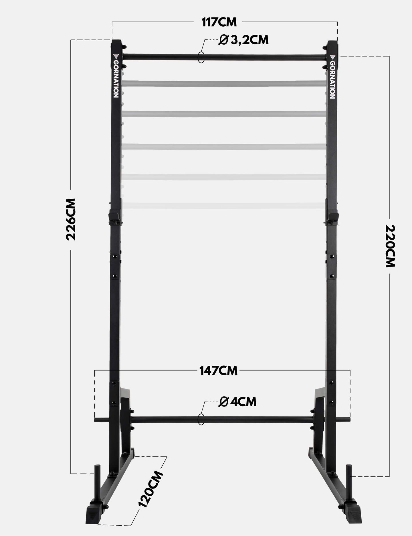 Estación Premium Pull Up - Interior