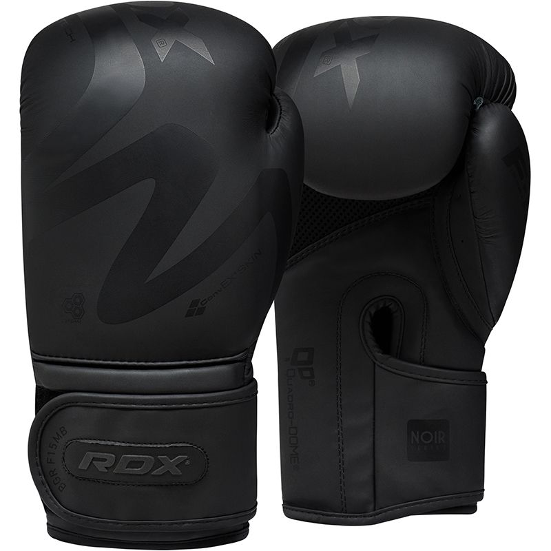 RDX F15 Noir Preto Luvas De Boxe