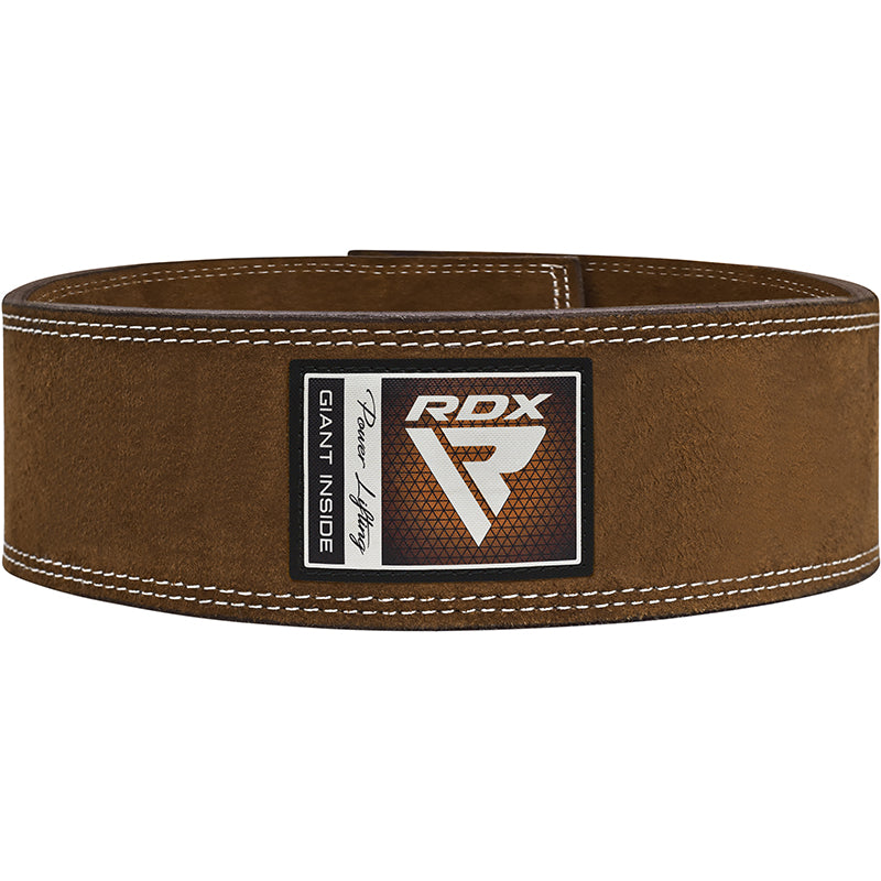 RDX 4 POLEGADAS IPL / USPA & WORLD POWERLIFTING CONGRESSO APROVADO POWERLIFTING LEATHER GYM BELT - RDX 3a929e5192